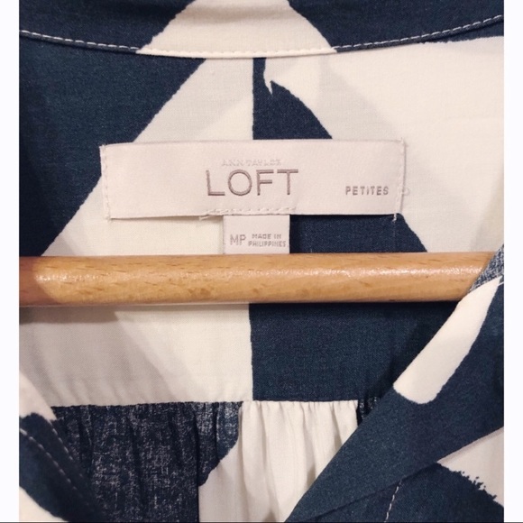 Loft Triangle Utility Blouse - Picture 6 of 6